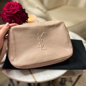 Yves Saint Laurent Light Tan Crossbody Bag